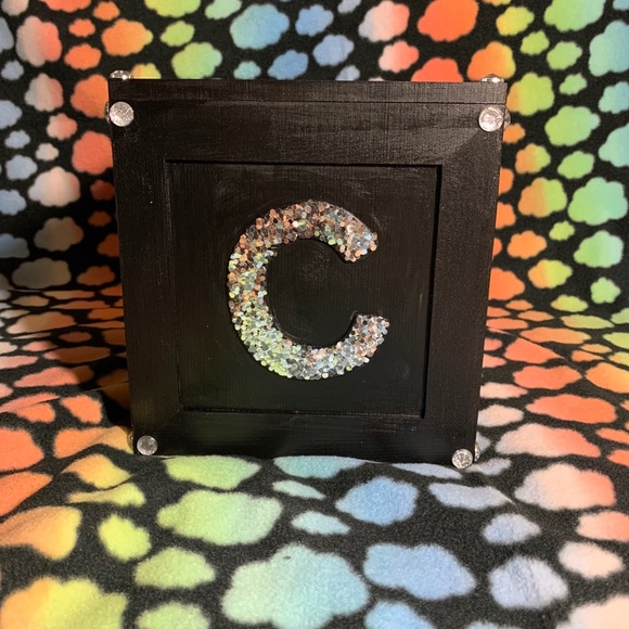 Blinged out wood box - Picture 2 of 4